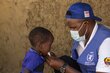WFP staff are on the frontlines fighting hunger and malnutrition, often in dangerous, hard-to-reach locations. Photo: WFP/Falume Bachir