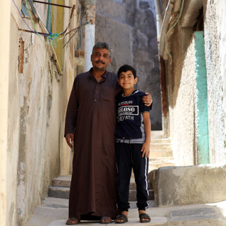 A father and his son